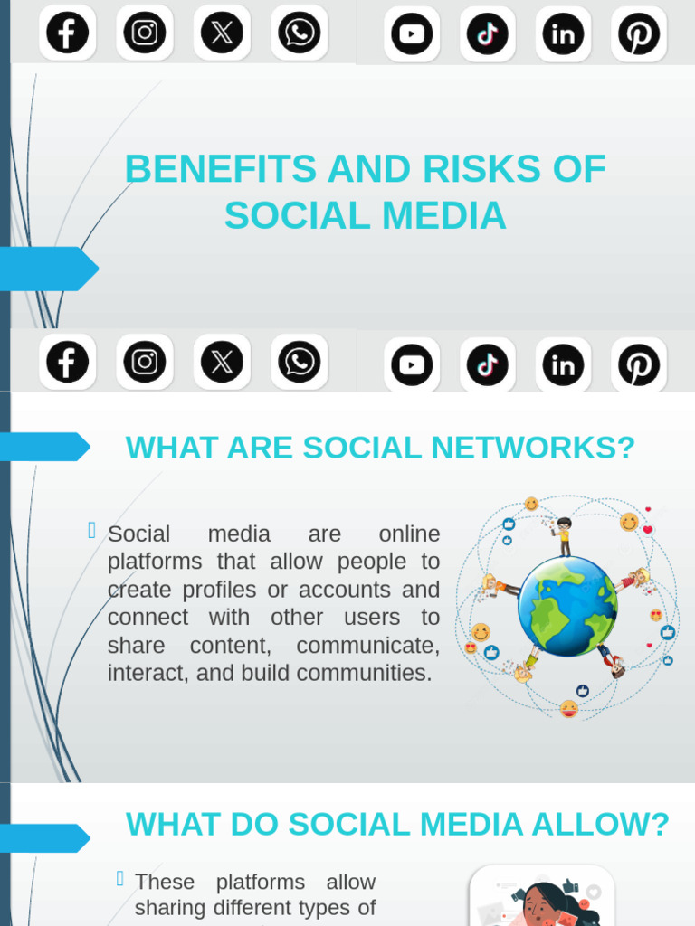 Benefits and Risks of Social Media | PDF | Social Media | Popular ...