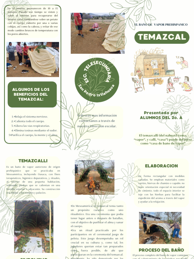 Beneficios y Proceso del Temazcal | PDF