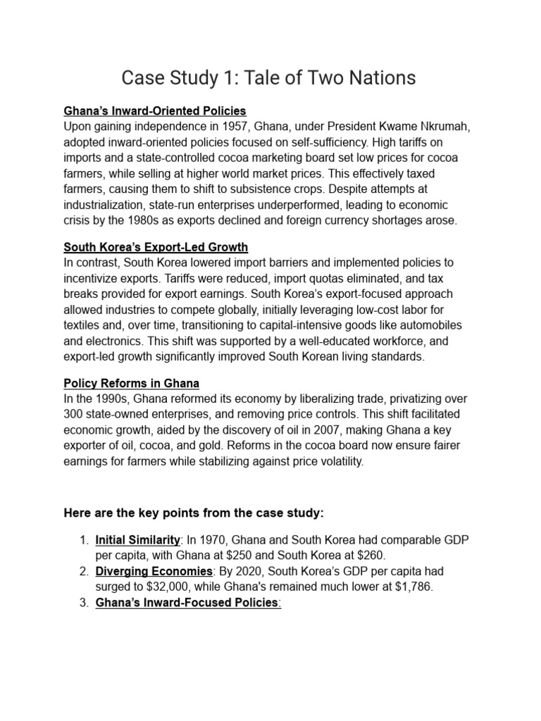 Ghana's Economic Journey: From Crisis to Growth | PDF | Exports | South ...