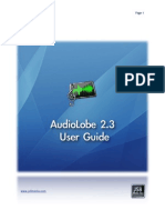 Audio Lobe User Guide
