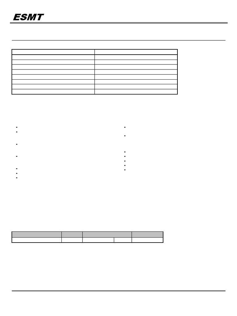 F50L1G41A SPI-NAND Flash Memory Data Sheet | PDF | Flash Memory ...