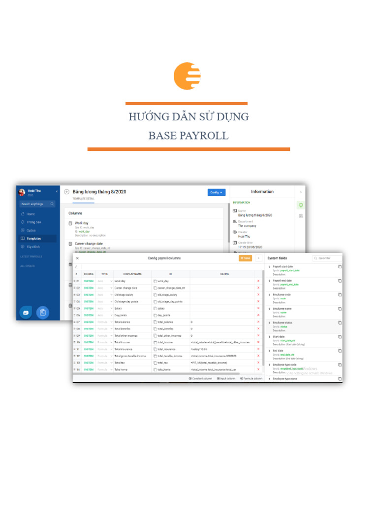 Hdsd Payroll Pdf