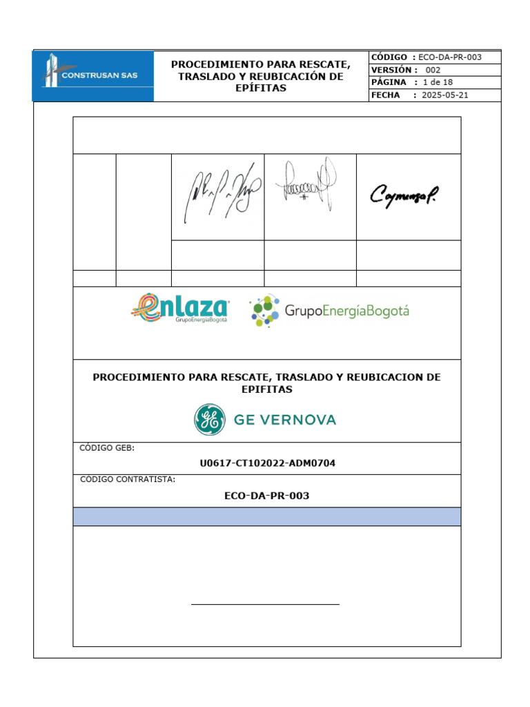 Rescate y Reubicación de Epífitas | PDF | Los bosques | Contaminación