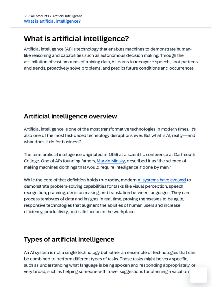 Understanding Artificial Intelligence Basics | PDF | Artificial ...