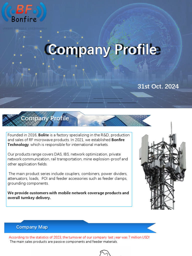 Anhui Bonfire Technology Overview | PDF | Electricity | Radio Technology
