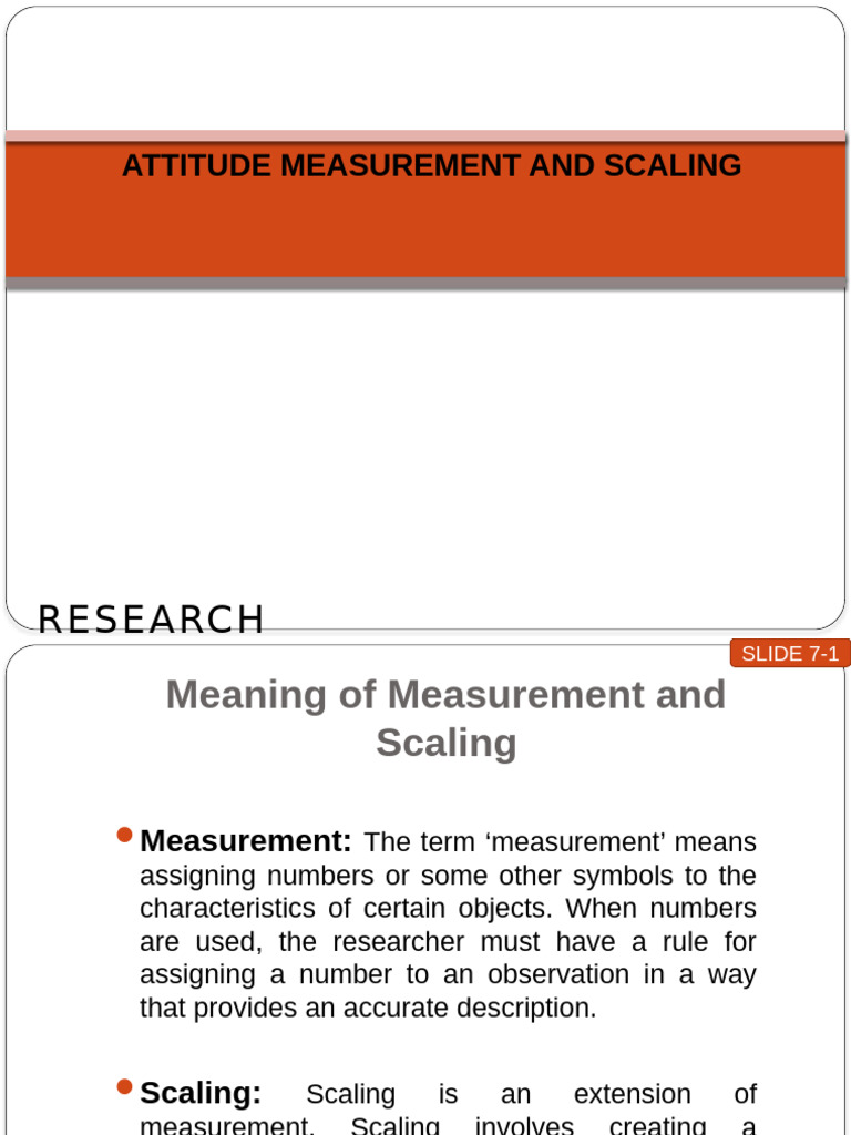 Understanding Measurement and Scaling Types | PDF | Level Of ...