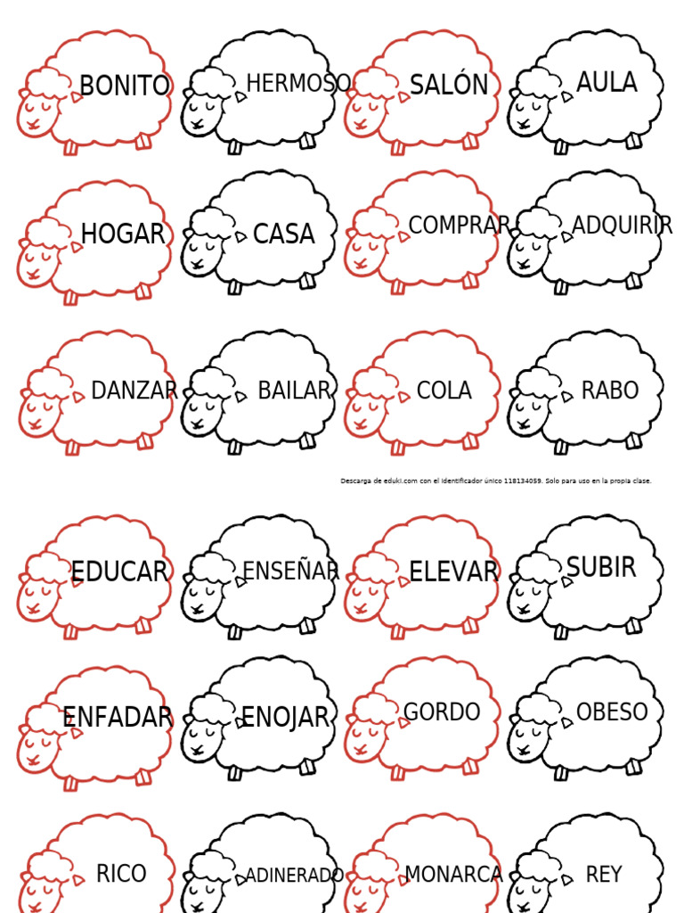 Cada Oveja Con Su Pareja | PDF