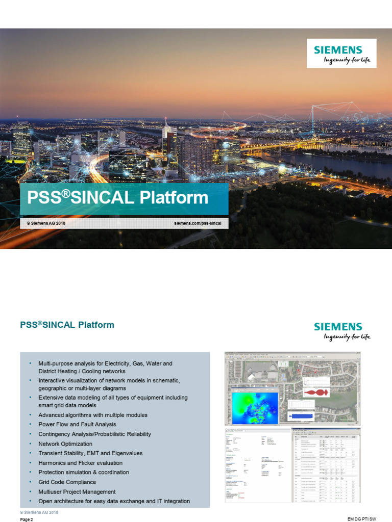 Pss Sincal - Plattform - Module 19.06.2018 | PDF | Databases | Electric ...