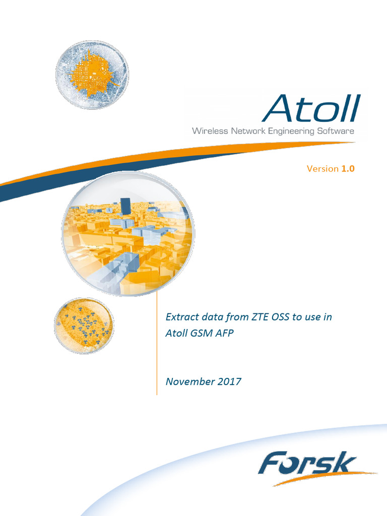 ZTE OSS Data Extraction for Atoll GSM | PDF | Telecommunications ...