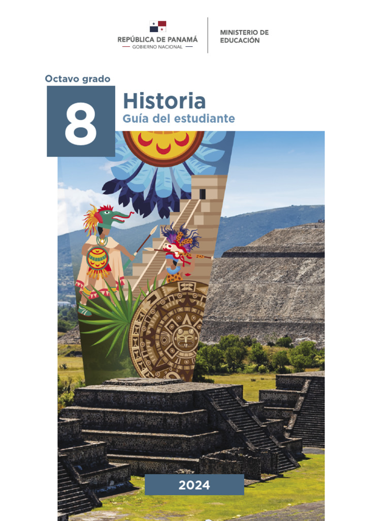 Guía de Historia 8° Grado 2024 | PDF | Américas | Evaluación