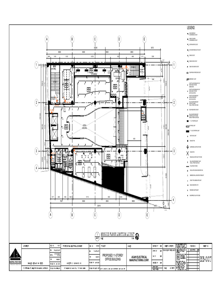 6 30 2025 Asahi Electrical Plan Ee 007 | PDF | Components ...