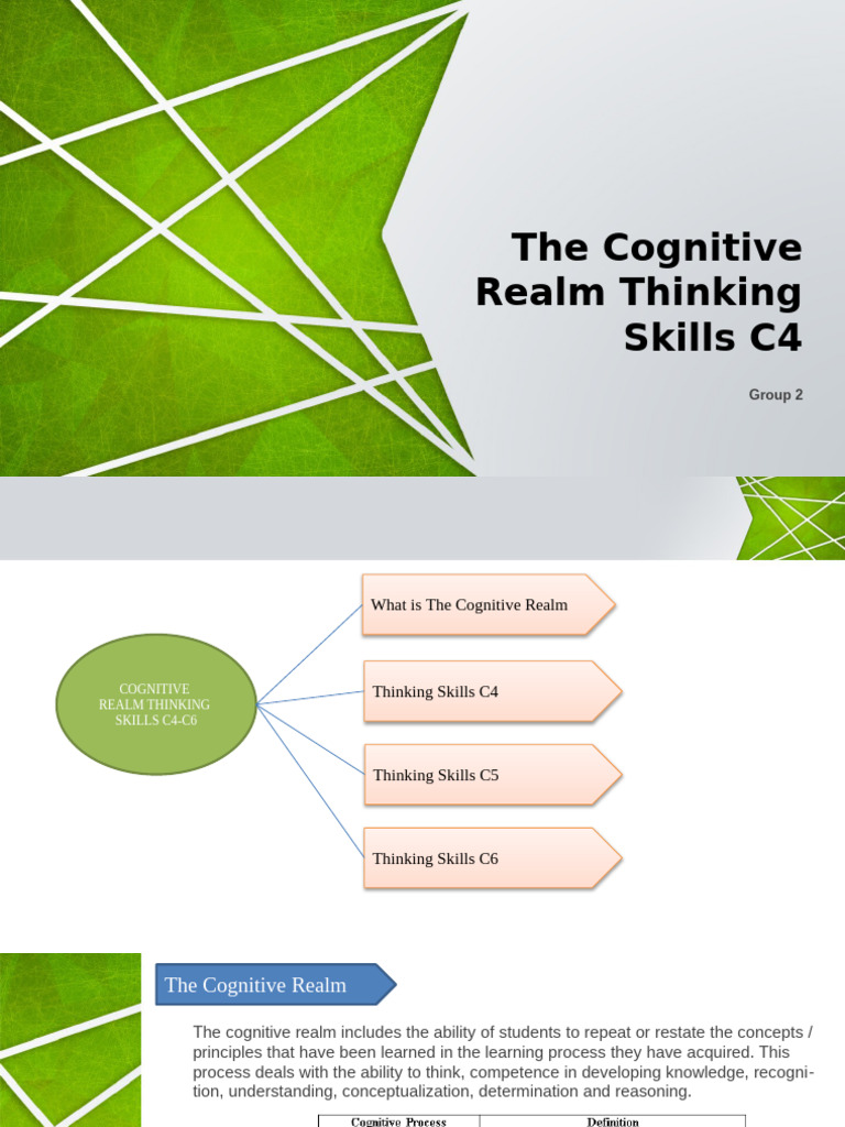 Group 2 - C4 - Until - C6 | PDF | Cognition | Concept