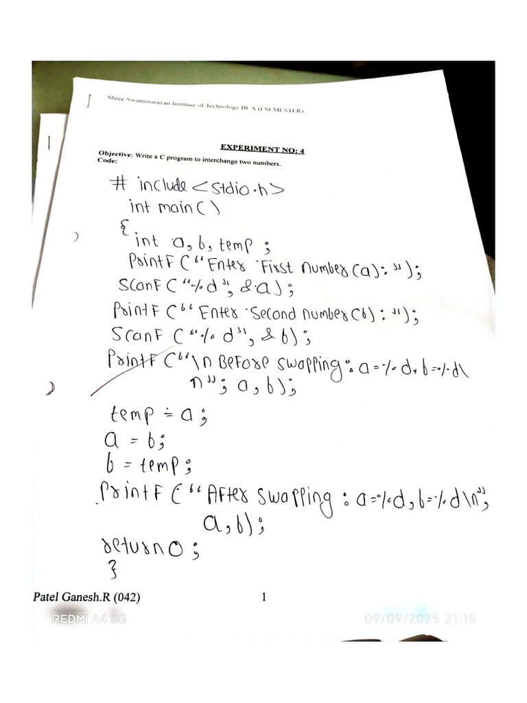 Lab Manual 4 | PDF