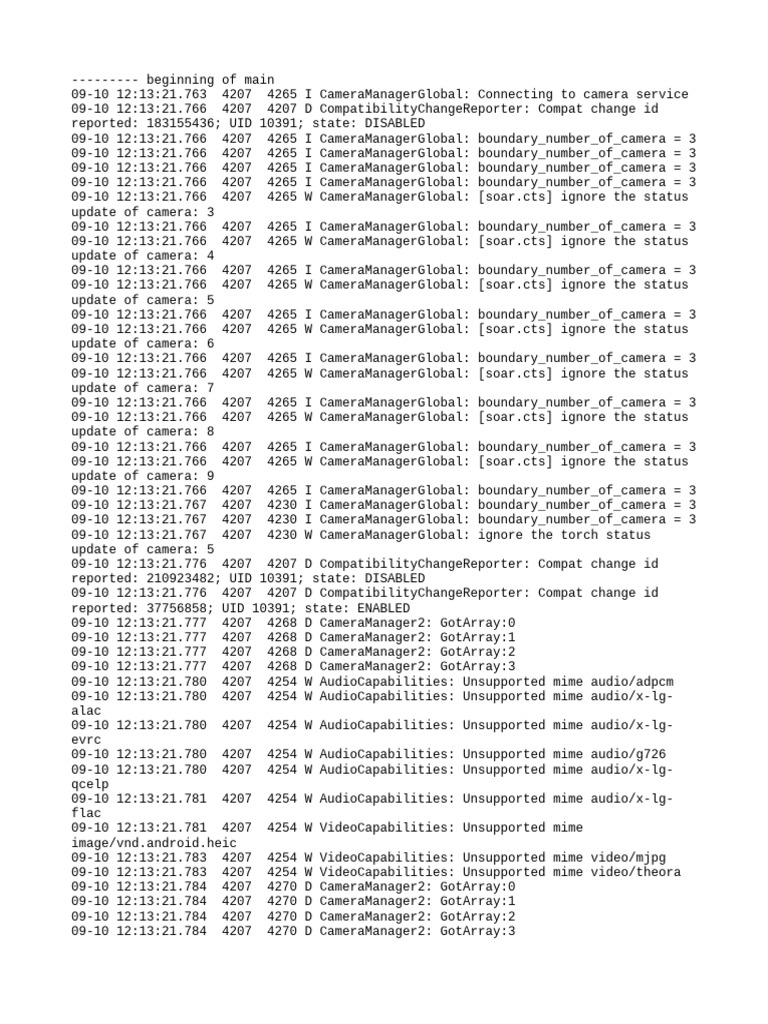 Log Cat 1757495601697 | PDF | Computing | Computer Engineering