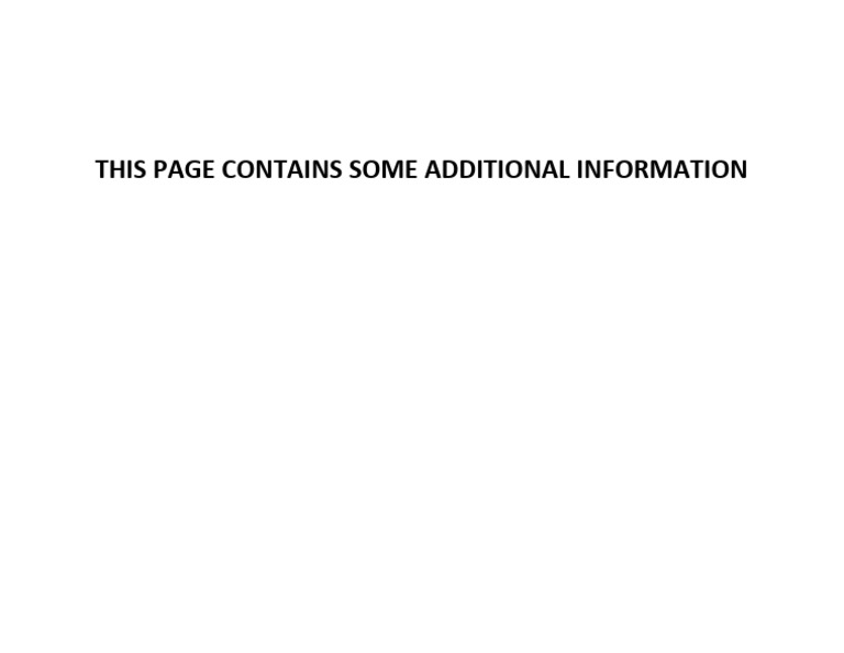 Additional Documents | PDF