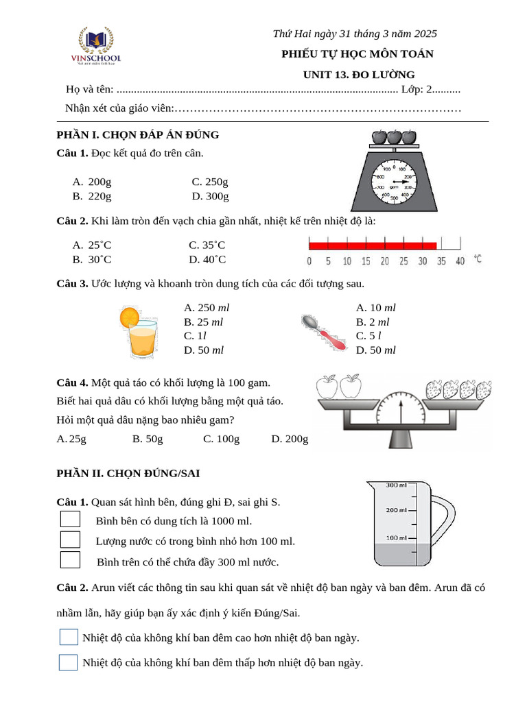 Unit Test 13 | PDF