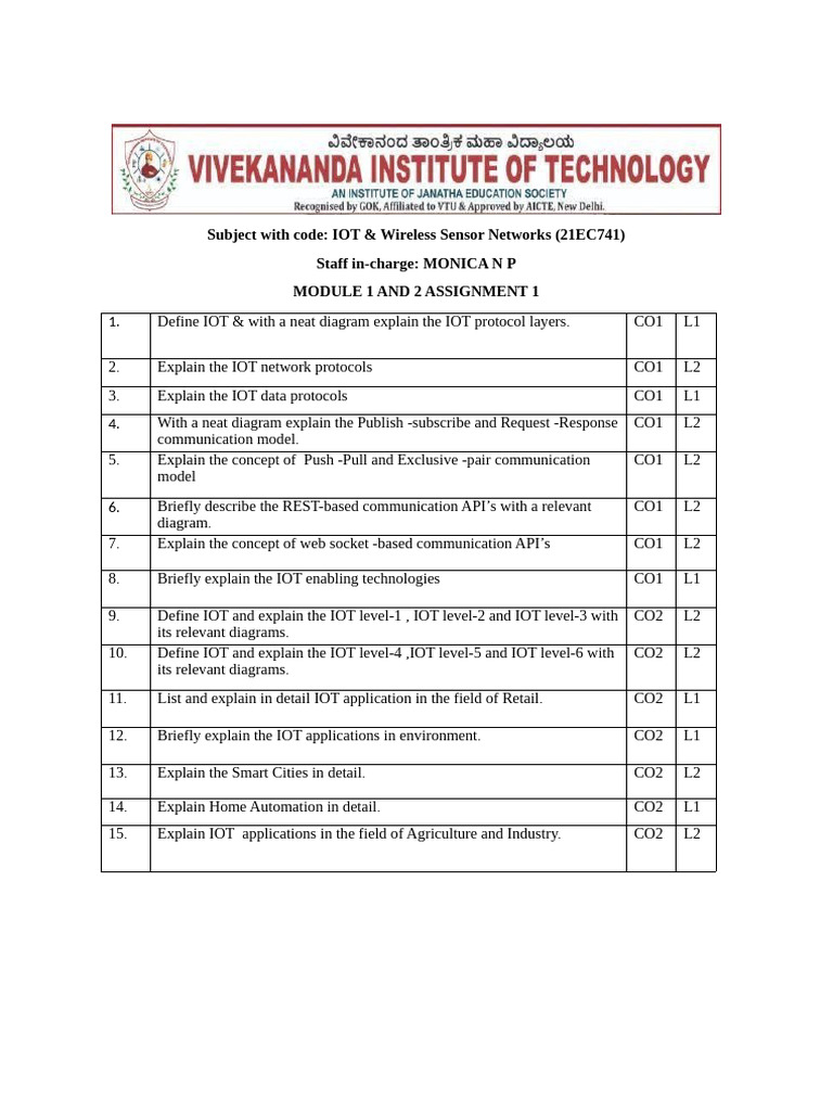 Assignment 1 | PDF