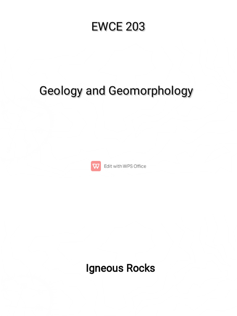 Igneous Rocks and Volcanoes Explained | PDF | Volcano | Lava