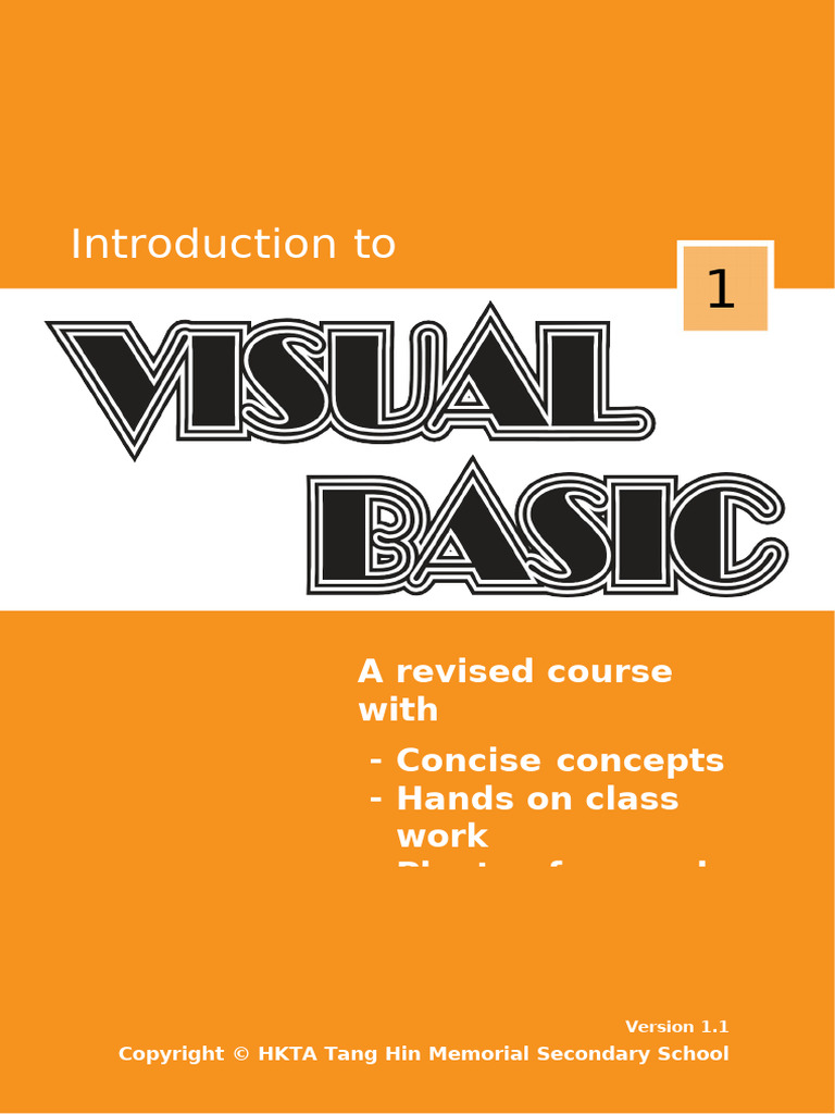 Introduction to Visual Basic 2010 | PDF | Programming | Computer Program