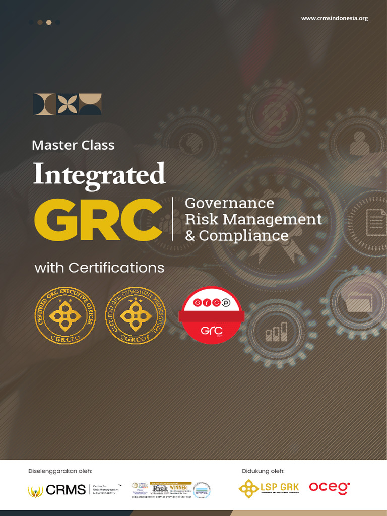 CRMS Brosur Master Class Integrated GRC GRC Series | PDF