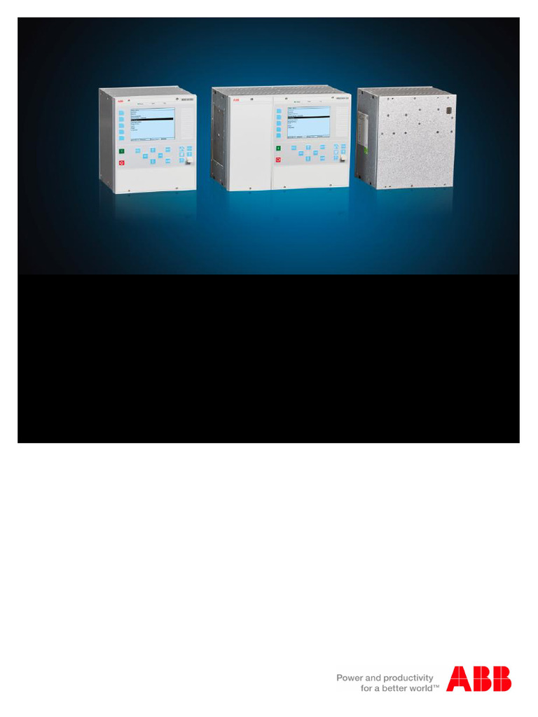 REB500 Busbar Protection Manual | PDF | Electromagnetic Compatibility ...