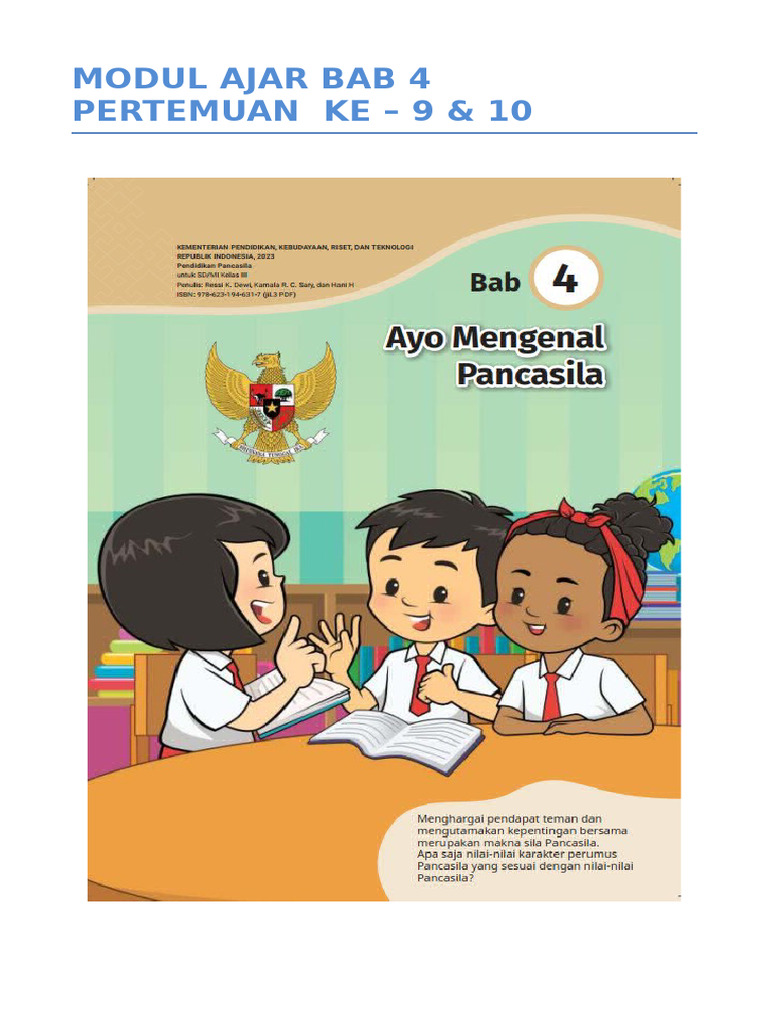 BAB 4 Pertemuan 9 Dan 10 | PDF