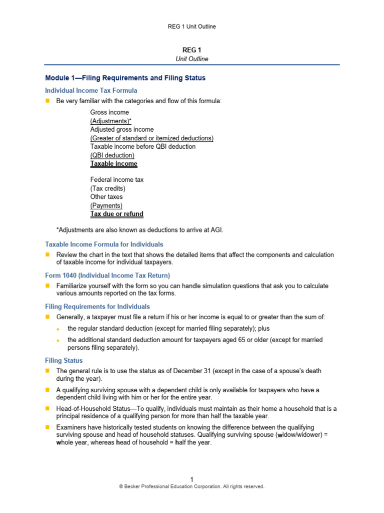 Tax Filing and Income Overview Guide | PDF | Tax Deduction | Individual ...