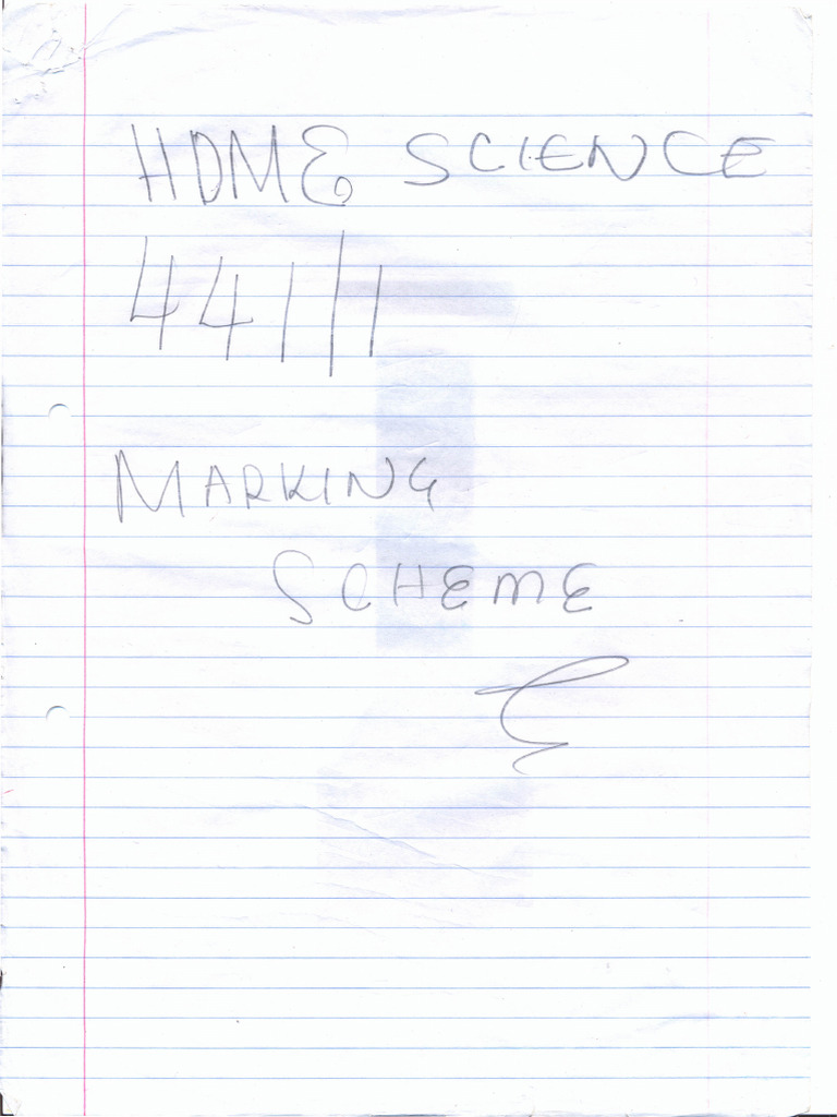441 Homescience Paper 1 Ms Pdf