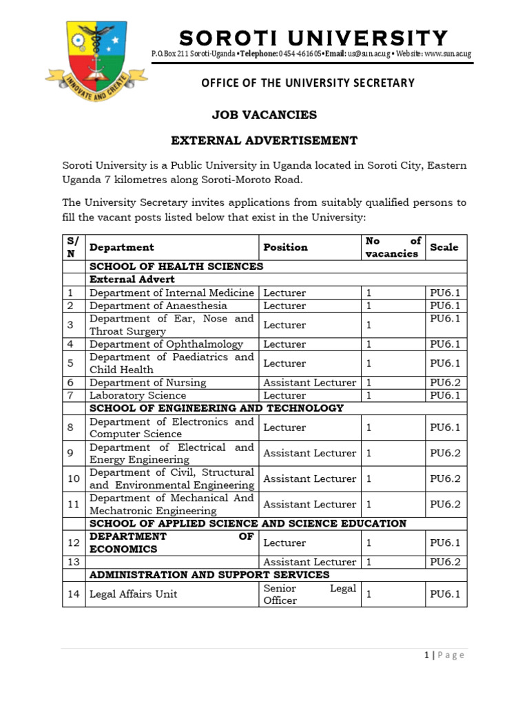 EXTERNAL JOB ADVERT 8.9.2023rev - DVC 15092023 12.40pm F | PDF ...