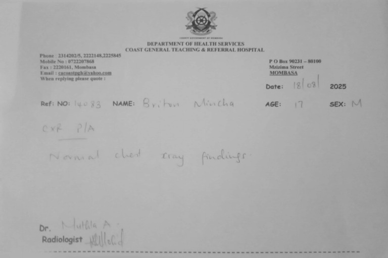 Radiology Report | PDF