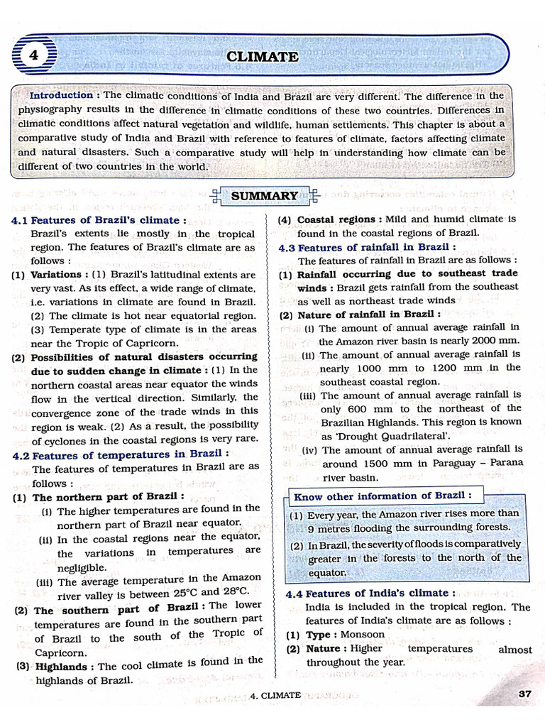 X Geography Lesson 4 & 5 | PDF