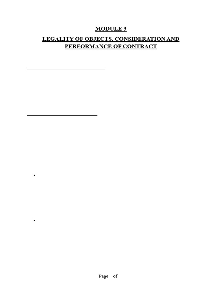 Legality in Contract Law Explained | PDF | Public Policy Doctrine ...