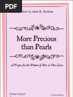 More Precious Than Pearls: A Prayer For The Women of Valor in Our Lives