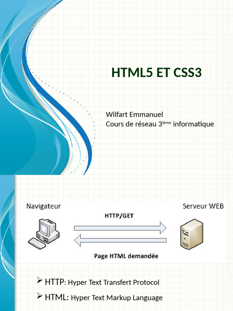Introduction à HTML5 et CSS3 | PDF | Modèle d'objet de document ...