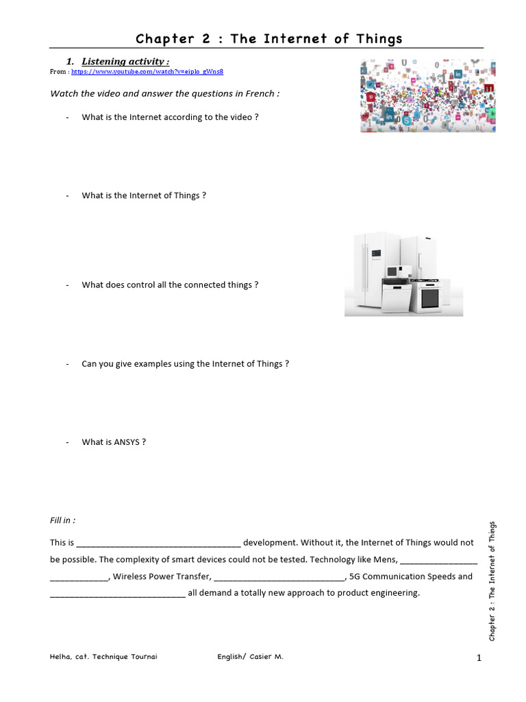 Chapter 2 The Internet of Things ST 17 | PDF | Internet Of Things ...