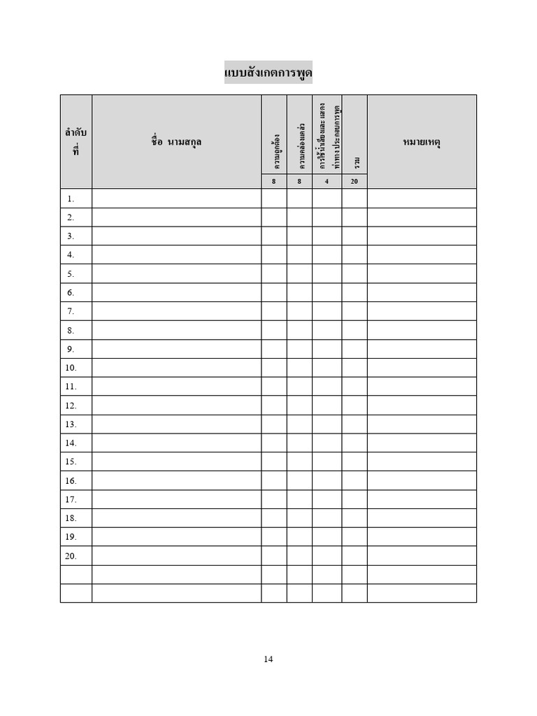แบบประเมิน ป.5 | PDF