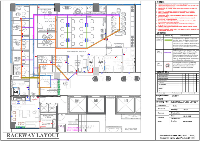 Raceway Layout and Electrical Plan | PDF | Building Engineering