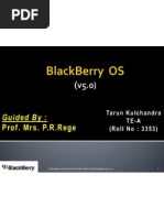 Blackberry OS Version2