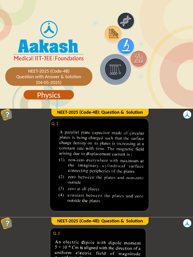 Session-4 QTN 1 - 10 Physics Anas | PDF