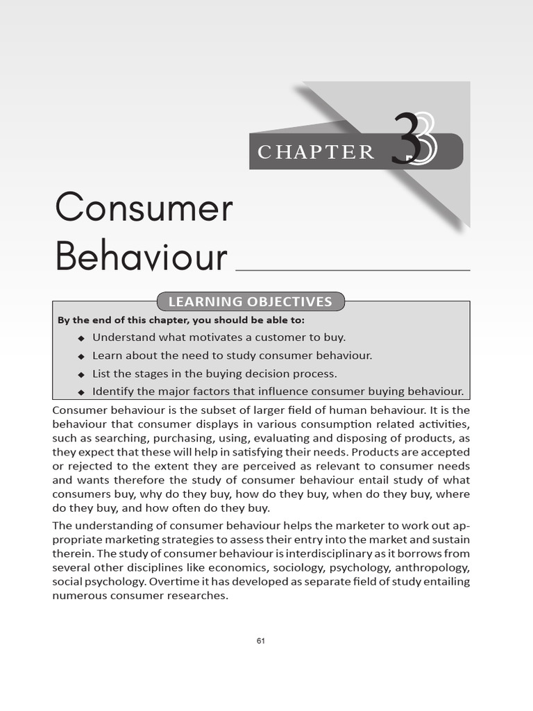 Understanding Consumer Buying Behavior | PDF | Consumer Behaviour ...