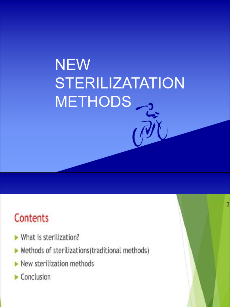 Sterilization Methods | PDF