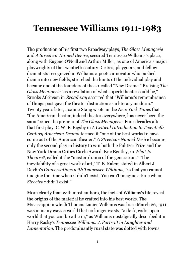 洋書 Tennessee Williams: Critical Essays The Theatre Of Tennessee Williams, Vol. III | New Directions