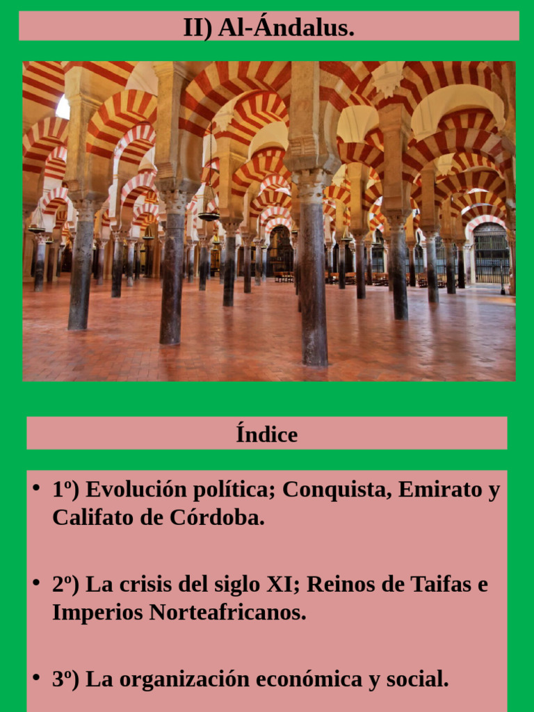I.2 La Edad Media I, Al-Andalus. | PDF | Al Andalus