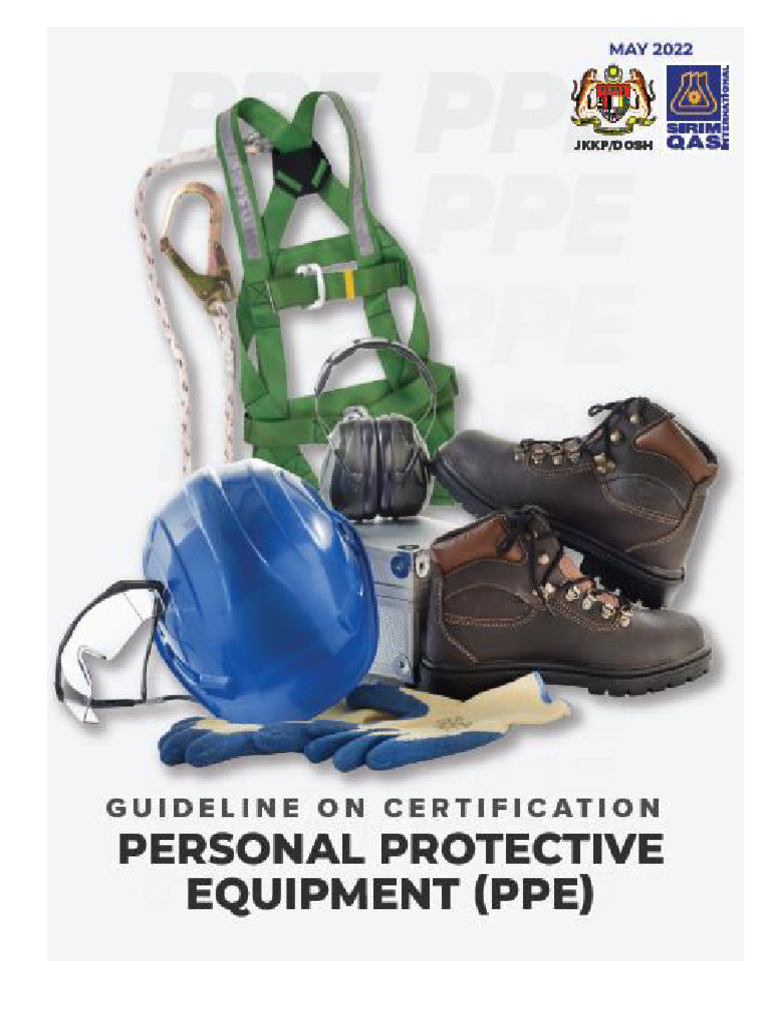 PPE Certification Guidelines and Standards | PDF | Personal Protective ...