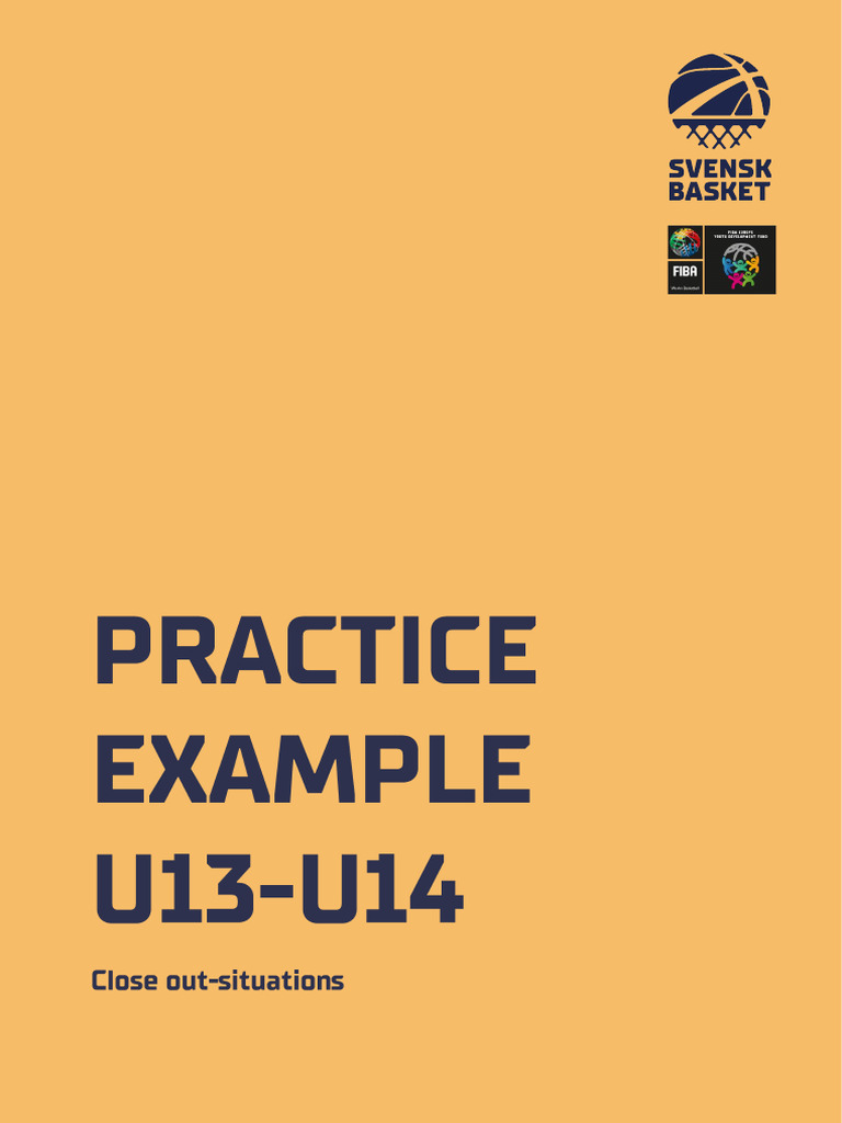 Practice Example 1.1 U13 U14 | PDF | Sports | Team Sports
