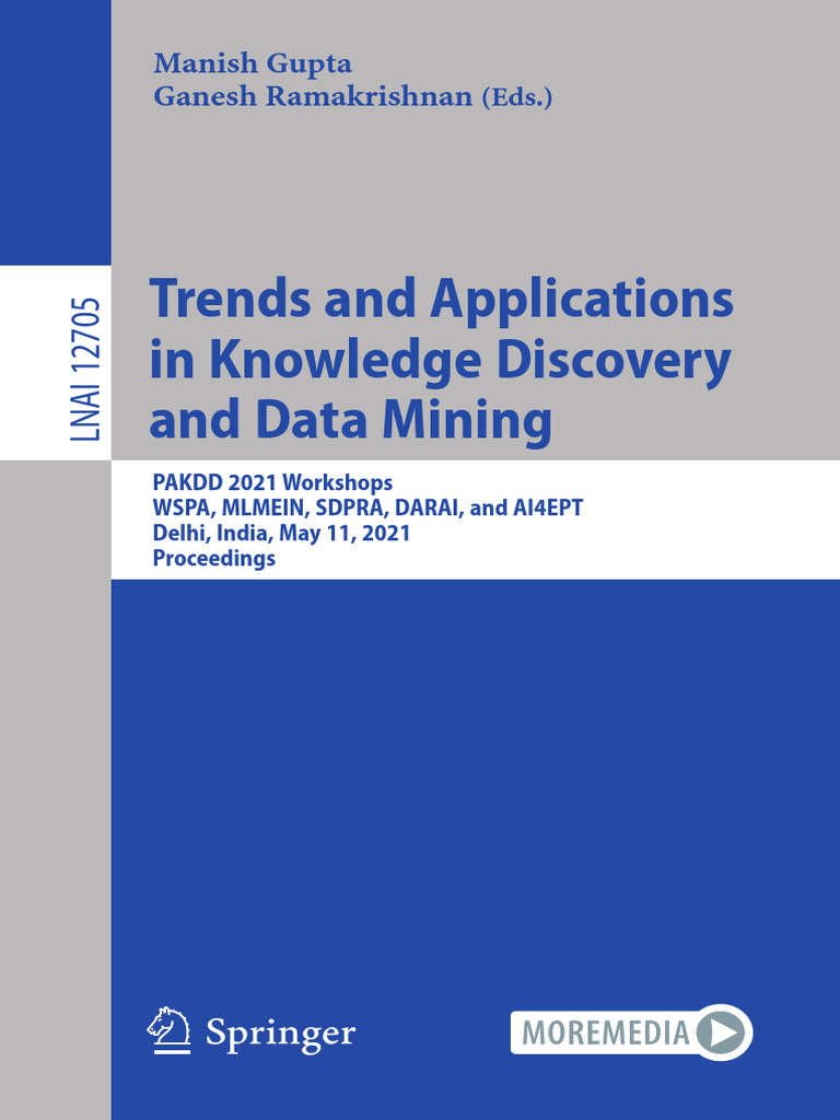 Ref 20 Trends and Applications in Knowledge Discovery and Data Mining ...