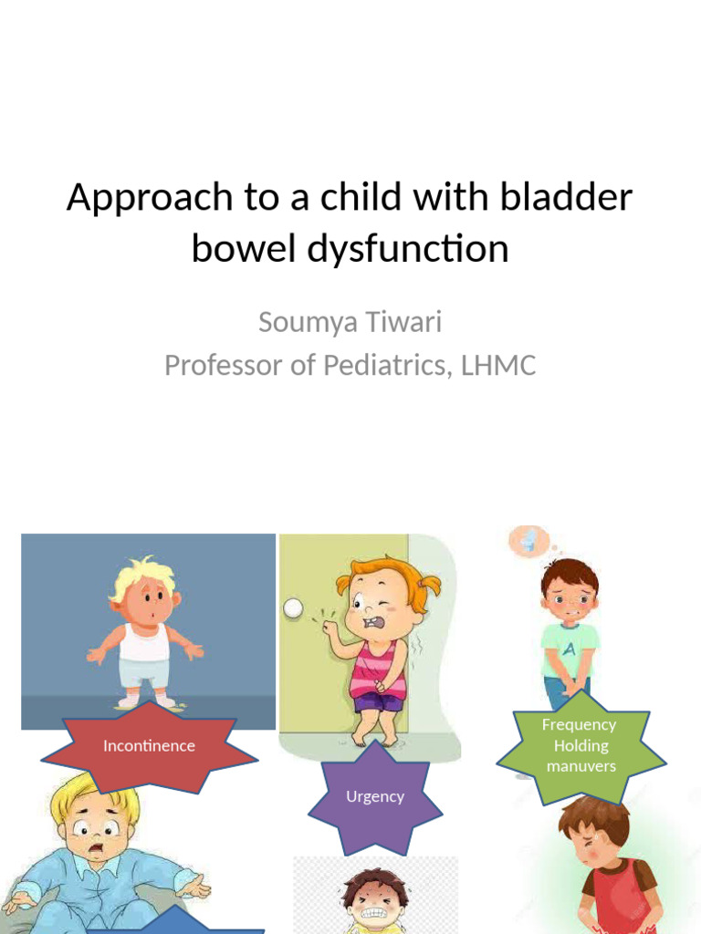 Child Bladder Bowel Dysfunction Guide | PDF | Urination | Urinary ...