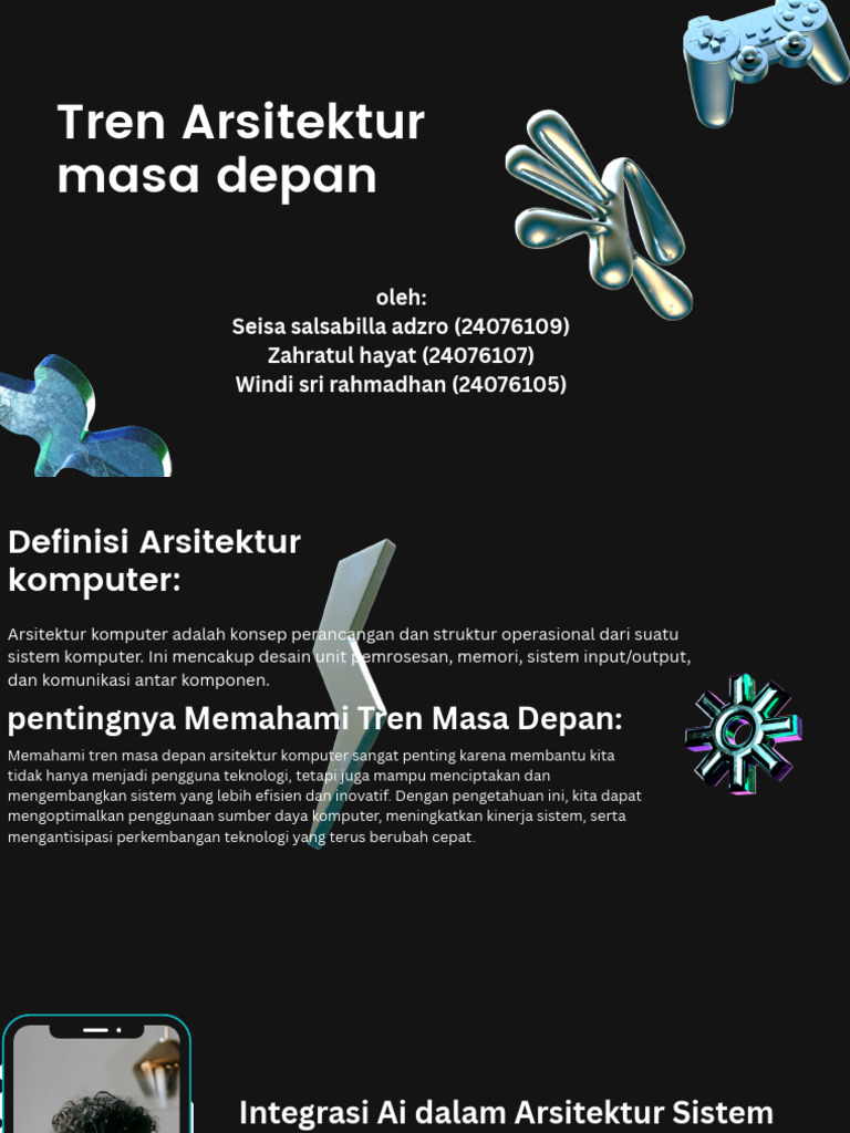 Tren Arsitektur Komputer Masa Depan | PDF