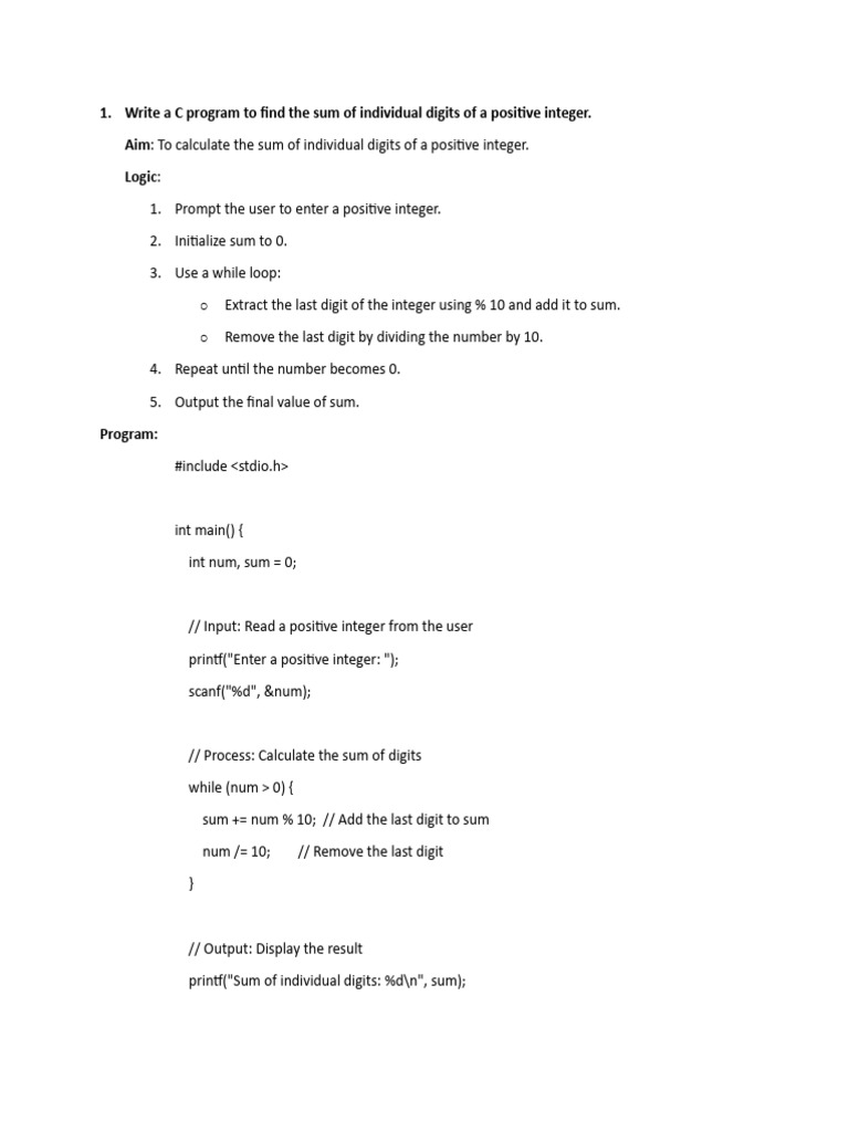 C Programs for Common Algorithms | PDF | Matrix (Mathematics) | String ...