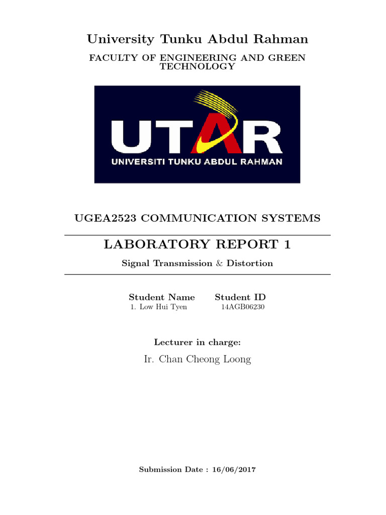 Lab Report UTAR | PDF | Superconductivity | Transformer